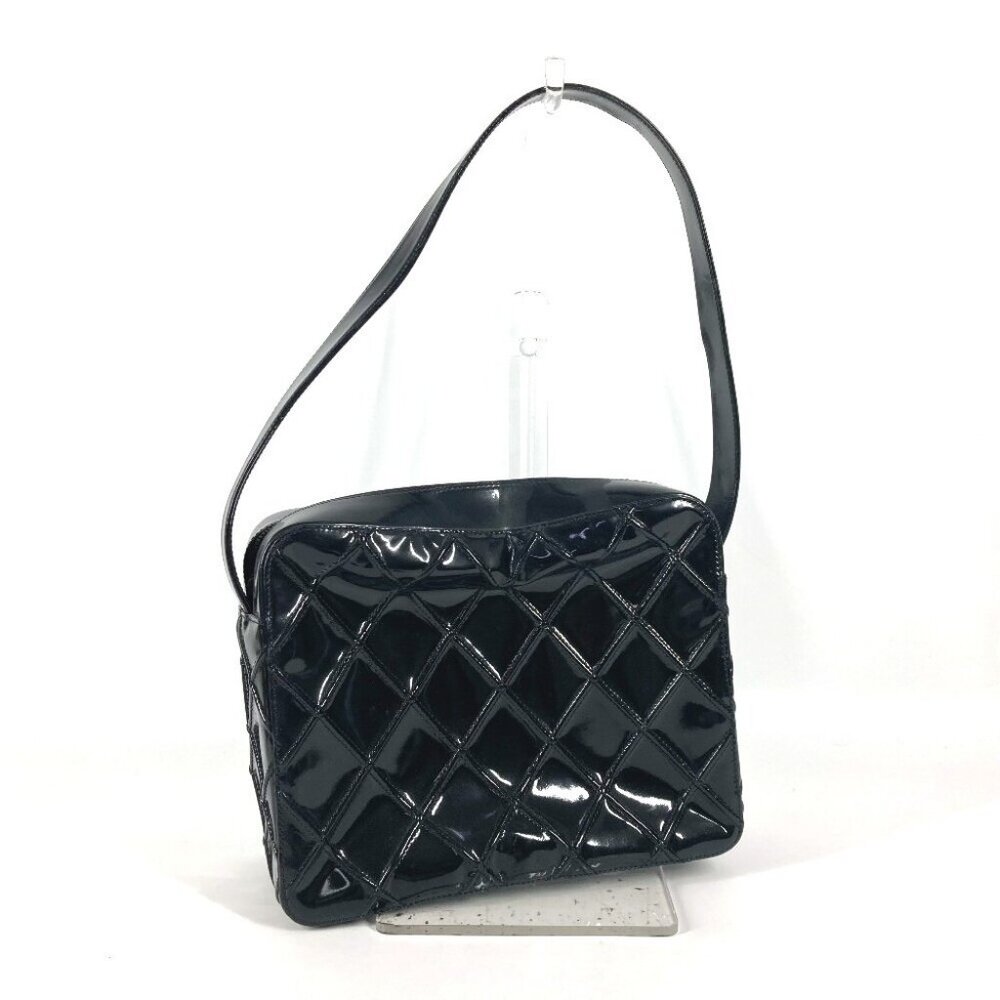 CHANEL vintage Quilted Matelasse Bags Shoulder Boxes Hand Bags Shoulder Bag
